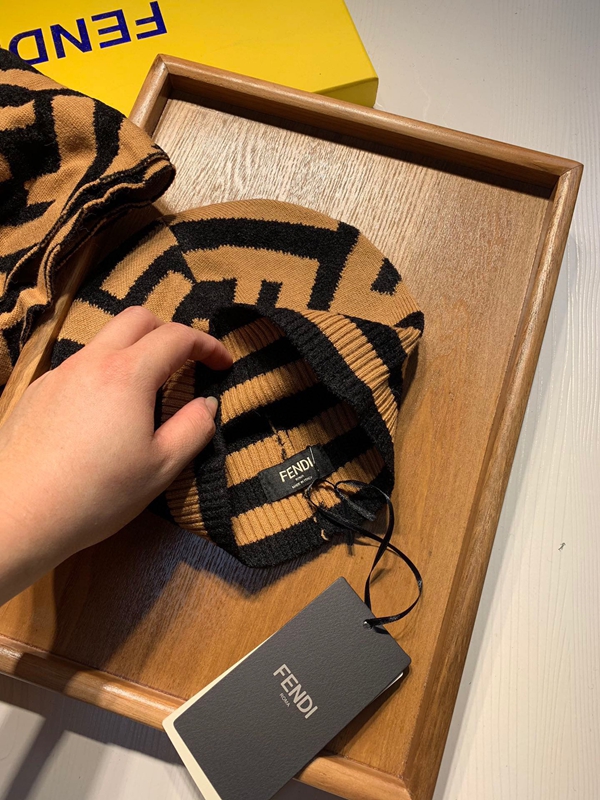 ブランドマフラー細部ディテール